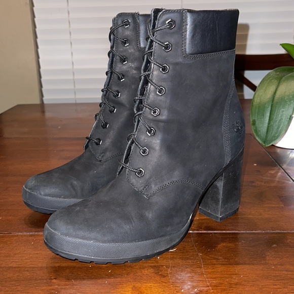 Timberland Shoes Timberland Womens Glancy Waterproof Heeled Boots